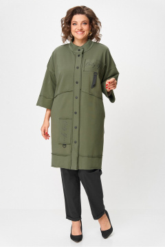 Кардиган Rumoda 2019 зеленый - фото 4