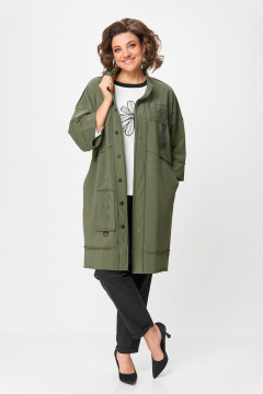 Кардиган Rumoda 2019 зеленый - фото 3