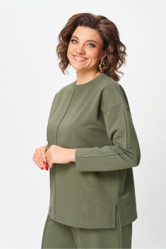 Брюки, джемпер Rumoda 2144_дл. зеленый - фото 5