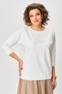 Джемпер Rumoda 2261_дл. молочный - фото 1