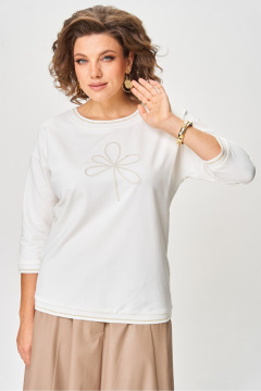 Джемпер Rumoda 2261_дл. молочный - фото 2