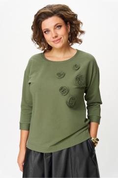 Джемпер Rumoda 2268 зеленый - фото 1