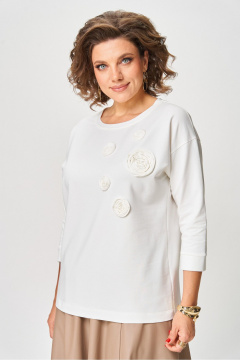 Джемпер Rumoda 2268 молочный - фото 3