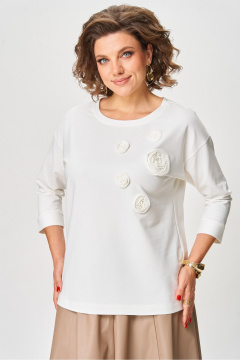 Джемпер Rumoda 2268 молочный - фото 1