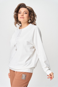 Джемпер Rumoda 2270 молочный - фото 3