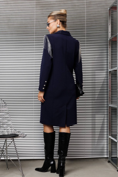 Платье Anastasia 1069 черничный_синий - фото 5