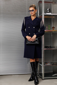 Платье Anastasia 1069 черничный_синий - фото 1