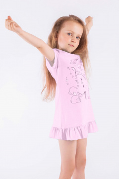 Сорочка 8 Марта 13265-5С536Д40-134,140 розовый - фото 1