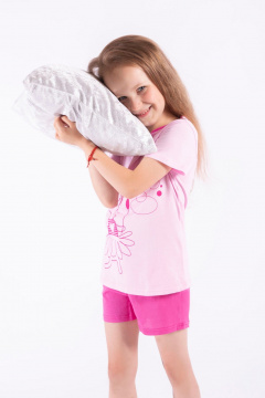 Майка, шорты 8 Марта 13269-5С545Д40-98,104 розовый - фото 3