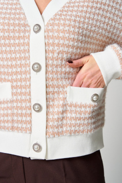 Кардиган Laikony L-642-1 корица - фото 4