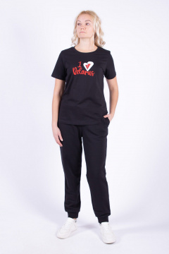 Брюки 8 Марта 16423-4С5113Д40-164 черный - фото 1