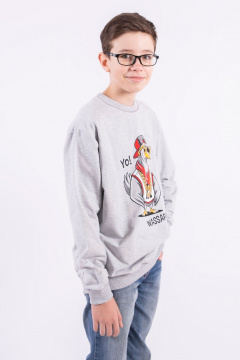 Джемпер 8 Марта 133550-5С5014Д40-134,140 серый - фото 2