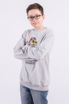 Джемпер 8 Марта 133550-5С5014Д40-152 серый - фото 5