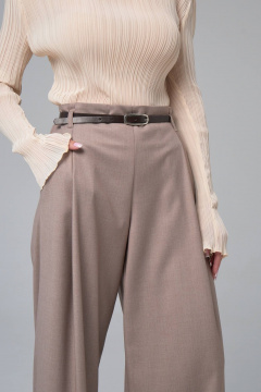 Брюки IUKONA 1209 серо-бежевый - фото 5