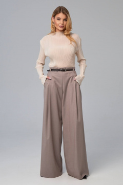 Брюки IUKONA 1209 серо-бежевый - фото 2