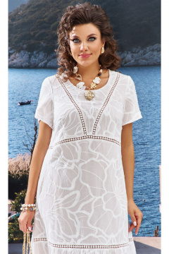 Платье Vittoria Queen 25533 жемчужный - фото 2