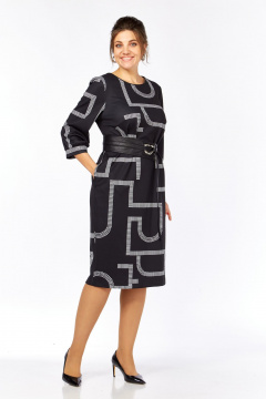 Платье Rishelie 1000 черный - фото 2