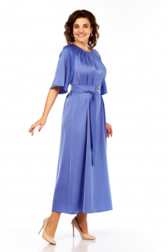 Платье Rishelie 975 голубой - фото 4