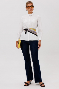 Блуза Anelli 1680 кокосовая_пастила - фото 5