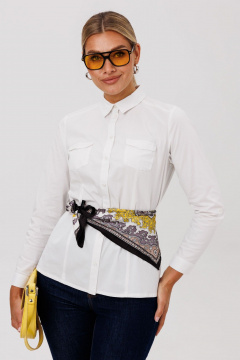 Блуза Anelli 1680 кокосовая_пастила - фото 1