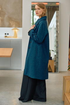 Пальто Lokka 1722 синий - фото 3