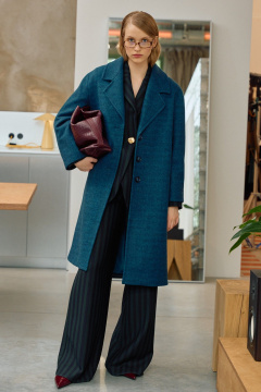 Пальто Lokka 1722 синий - фото 2