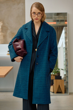 Пальто Lokka 1722 синий - фото 1