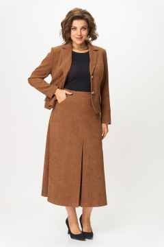 Жакет, юбка Svetlana-Style 2140 кэмел - фото 2