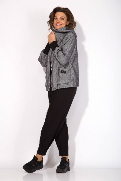 Кардиган Liliana 1472 черный - фото 4