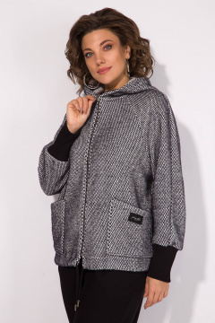 Кардиган Liliana 1472 черный - фото 2