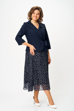 Платье Bonna Image 922-1 синий - фото 2