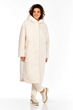 Пальто Диомант 2115 бежевый - фото 1