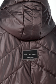 Пальто Диомант 2115 горький_шоколад - фото 3