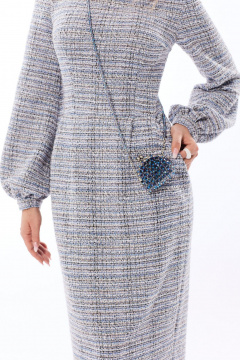 Платье Golden Valley 4855-2 голубой - фото 2