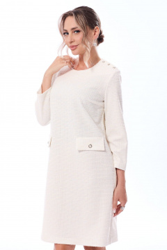 Платье Golden Valley 44082-2 молочный - фото 2