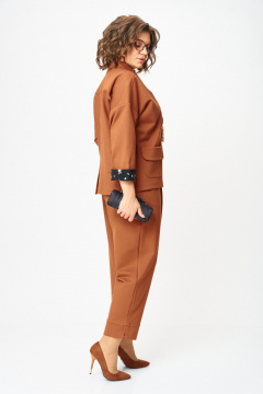 Брюки, жакет Michel chic 1437 виски - фото 3