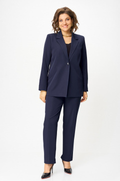 Брюки, жакет Vilena 1097 синий - фото 2