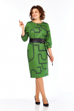 Платье Rishelie 1000 зеленый - фото 2