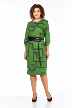 Платье Rishelie 1000 зеленый - фото 1