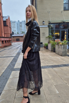 Куртка Shymoda 446-25 черный - фото 3