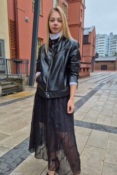 Куртка Shymoda 446-25 черный - фото 1