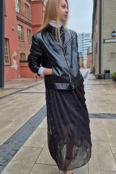 Куртка Shymoda 446-25 черный - фото 2