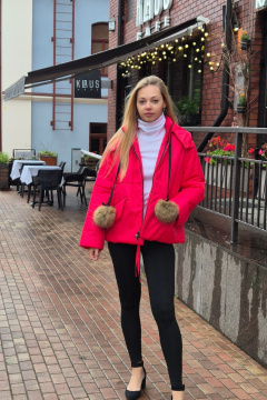 Куртка Shymoda 450-25 красный - фото 2