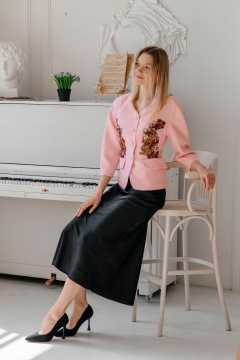 Жакет Shymoda 451-25 розовый - фото 3