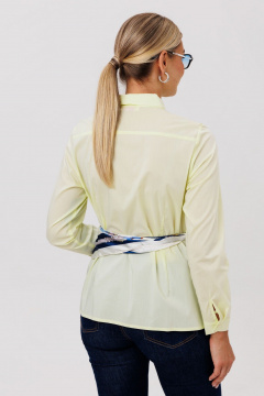 Блуза Anelli 1680 лимонная_пастила - фото 3