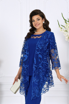 Блуза, брюки, кардиган Ninele 6073 василек - фото 3