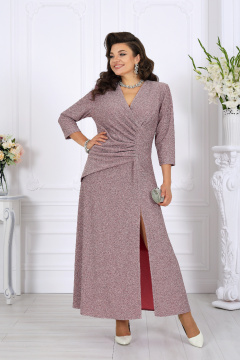 Платье Ninele 6077 пудра - фото 5