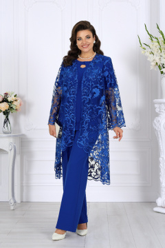 Блуза, брюки, кардиган Ninele 6078 василек - фото 2