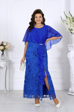 Платье Ninele 6081 василек - фото 1