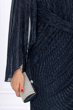 Платье Ninele 6082 синий - фото 3